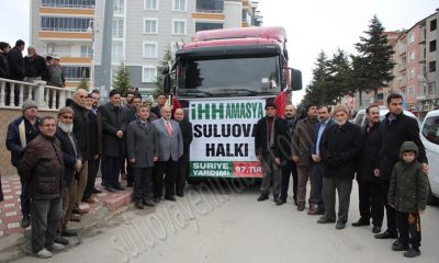 Suluova’dan İdlib’e 1 Tır Yardım Gönderildi.