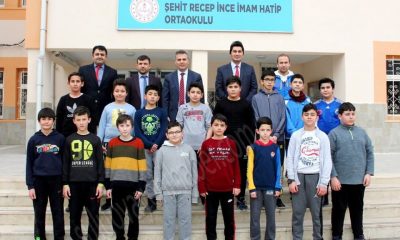 Şehit Recep İnce İmam Hatip Ortaokulu Yeni Binasında Eğitime Başladı.