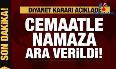 Cemaatle Namaza Ara Verildi !