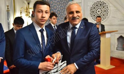 Suluova İmam Hatip öğrencimiz bölge yarışmasında 2. oldu.