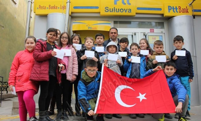 TOKİ Öğrencilerinden “Mehmetçiğe selam, duaya devam.”