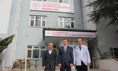 İlçe Sağlık Müdürlüğü ile 1. Nolu Aile Sağlık Merkezi Geçici Binasında Hizmette.