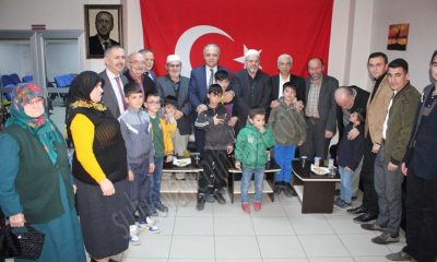 Şehitler için Huzurevinde mevlit programı düzenlendi.