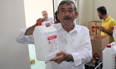 Şeker Fabrikası, Coronavirüs’e karşı dezenfektan hammaddesi Etil Alkol üretecek.