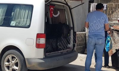 Duyarlı emniyet mensubundan 80 aileye Ramazan yardımı