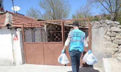 Suluova Belediyesinden 500 aileye gıda yardımı.