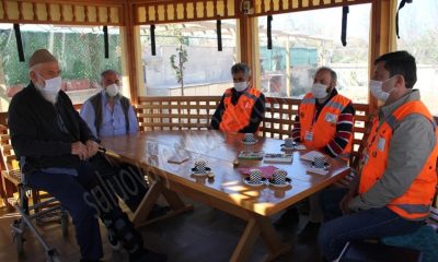 Suluovalı Baki Dededen Milli Dayanışma Kampanyası’na Bin Avro Destek