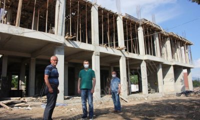 Suluova’da Sağlık Kompleksinin yapımı hızla devam ediyor.