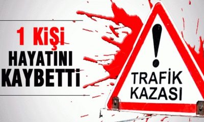 Suluova’da trafik kazası; 1 ölü