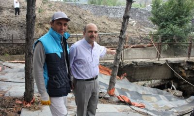 Yeni Çeltek Maden Ocağında Sel Baskını Oldu