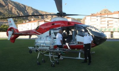 7 Günlük Sevda Bebek İçin Ambulans Helikopter Havalandı.