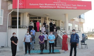 Huzurevi Personeli, 14 Gün Kurumda Yatılı Kalarak Çalışıyor