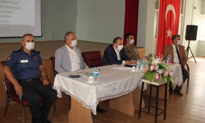 İlçe Güvenlik, Muhtarlar ve Halk Toplantısı Yapıldı