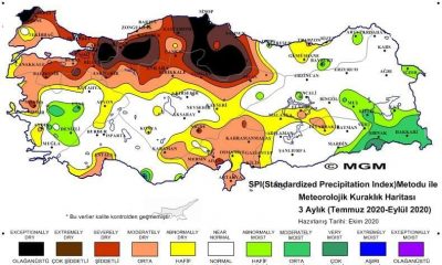 Bölgemizde son 3 ayda yaşanan kuraklığın boyutu