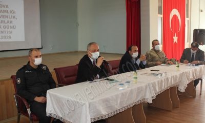 Suluova güvenlik, muhtarlar ve halk toplantısı yapıldı