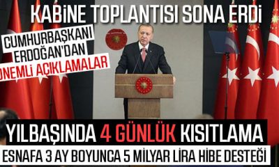 YILBAŞINDA 4 GÜN SOKAĞA ÇIKMA YASAĞI VAR