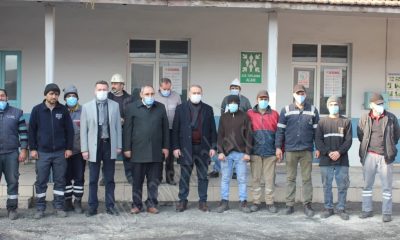 Yeni Anadolu Madencilik işletmesini ziyaret etti