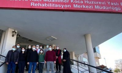 HUZUREVİ YAŞLILARI KORONAVİRÜS AŞISI OLDU