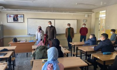 İL MÜDÜRÜ COŞKUN, “DESTEKLEME-YETİŞTİRME KURSLARI”NI ZİYARET ETTİ