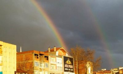 SULUOVA’DA OLUŞAN GÖKKUŞAĞI HAYRAN BIRAKTI