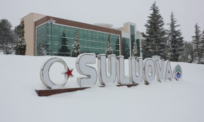 SULUOVA’DA KAR YAĞIŞI ETKİLİ OLDU.