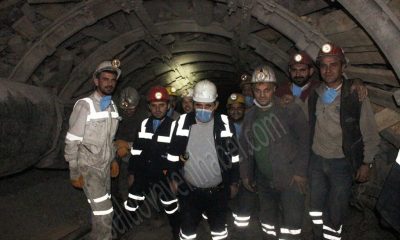 MADENCİLER, AİLESİ VE ÜLKE EKONOMİSİ İÇİN YER ALTINDA TER DÖKÜYOR.