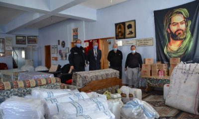 SULUOVA BELEDİYESİ CEMEVİNE MALZEME DESTEĞİNDE BULUNDU