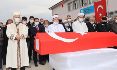 AMASYA ŞEHİDİNİ GÖZYAŞLARI VE DUALARLA UĞURLADI