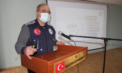 MUHTARLARA ‘AFET FARKINDALIK EĞİTİMİ’ VERİLDİ