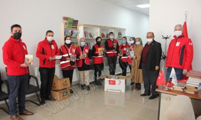 KIZILAY’DAN SAKATLAR DERNEĞİNE KİTAP DESTEĞİ