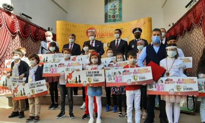 SULUOVALI ÖĞRENCİ OKTAY ERTÜRK, 23 NİSAN KONULU RESİM YARIŞMASINDA İL 1.’Sİ OLDU