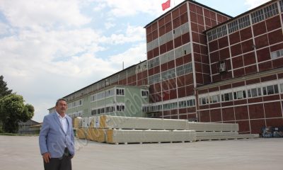 ŞEKER FABRİKASININ ÇATISI YENİLENİYOR