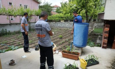 BELEDİYE EKİPLERİ İÇME SUYU DENETİMİNDE