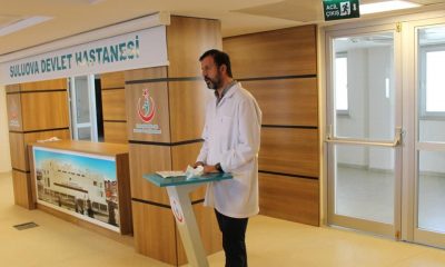 BAŞHEKİM TAŞOVA’DAN SAĞLIK ÇALIŞANLARINA TEŞEKKÜR