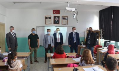 İL MİLLİ EĞİTİM MÜDÜRÜ COŞKUN, İLÇEMİZ OKULLARINI ZİYARET ETTİ