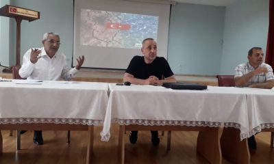 KURAKLIK VE SULAMA KONULU TOPLANTI DÜZENLENDİ