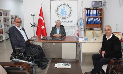 SAKATLAR DERNEĞİ GENEL BAŞKANI BOYRAZ, SULUOVA ŞUBESİNİ ZİYARET ETTİ