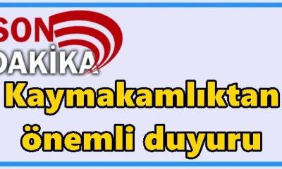 SULUOVA KAYMAKAMLIĞINDAN DUYURU-2