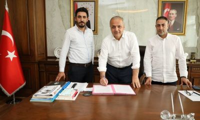 KAPALI SPOR SALONU’NUNUN YAPIM İŞİ SÖZLEŞMESİ İMZALANDI