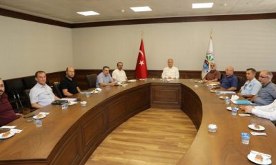 BAŞKAN ÜÇOK, BİRİM AMİRLERİ İLE KOORDİNASYON TOPLANTISI GERÇEKLEŞTİRDİ