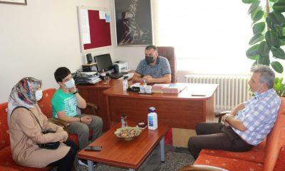 MÜDÜR AHMET DAVU, LGS TERCİHİ YAPAN ÖĞRENCİLERİN HEYECANI PAYLAŞTI