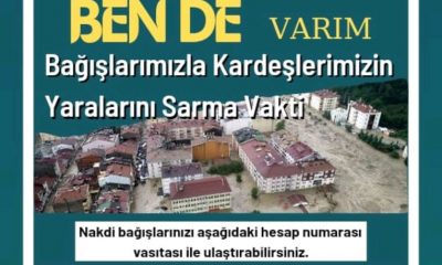 BEN DE VARIM, BAĞIŞLARIMIZLA KARDEŞLERİMİZİN YARALARINI SARMA VAKTİ
