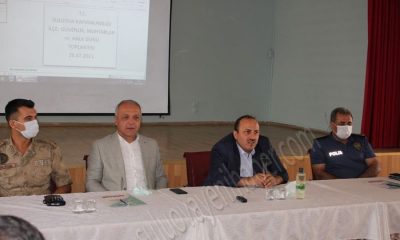 SULUOVA TEMMUZ AYI GÜVENLİK, MUHTARLAR VE HALK TOPLANTISI YAPILDI