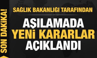 TÜM 15 YAŞ ÜSTÜNE VE KRONİK HASTALIĞI OLAN 12 YAŞ ÜSTÜNE KORONA AŞISI HAKKI TANINDI