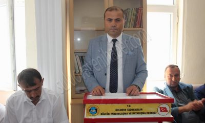 SULUOVA TAŞOVALILAR DERNEK BAŞKANLIĞINA YILMAZ AYTAP SEÇİLDİ.