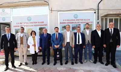 VALİMİZ MASATLI, SULUOVA ÜRETEN ELLER KADIN GİRİŞİMCİLERİ KOOPERATİFİNİ ZİYARET ETTİ.