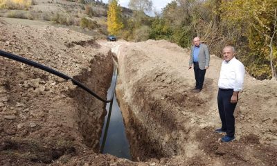 YENİ İÇME SUYU İSALE HATTINDA ÇALIŞMALAR SÜRÜYOR