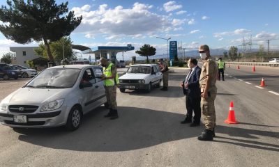KAYMAKAM ŞEN, TRAFİK VE ASAYİŞ KONTROL NOKTALARINDA DENETLEMELERDE BULUNDU