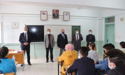 İL MİLLİ EĞİTİM MÜDÜRÜ ÖMER COŞKUN İLÇE OKULLARINI ZİYARET ETTİ.