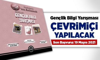 DİYANETTEN, “GENÇLİK BİLGİ YARIŞMASI” YARIŞMASI